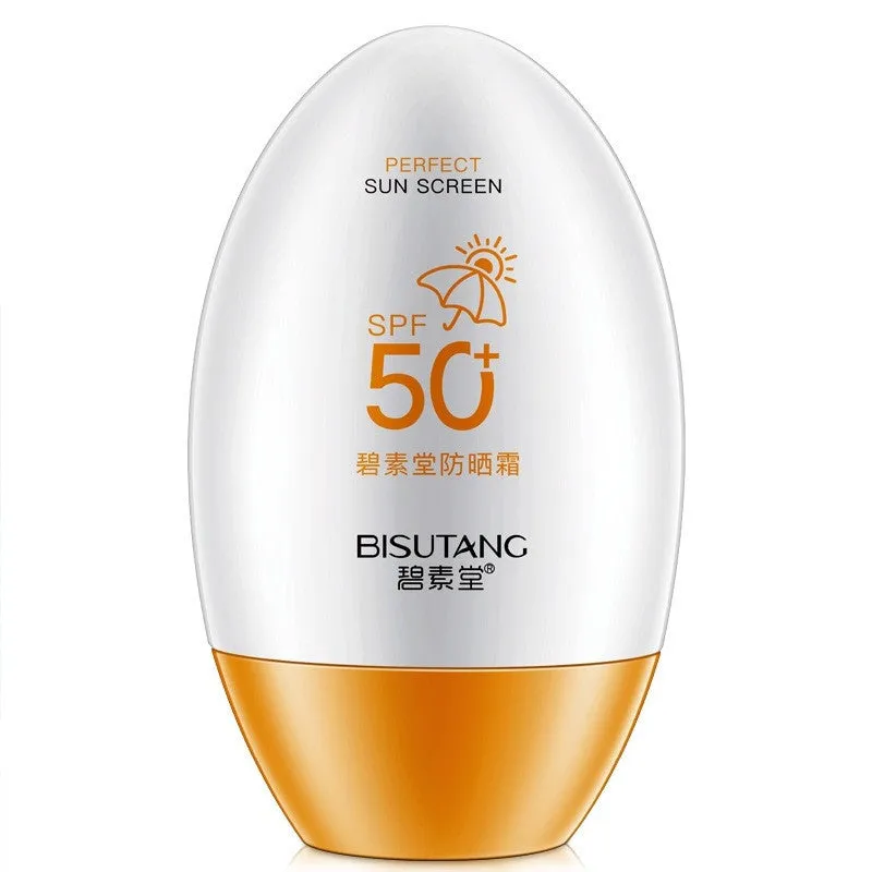 Bisutang SPF50 sunscreen 55ml white tube for face and body moisturising non-greasy