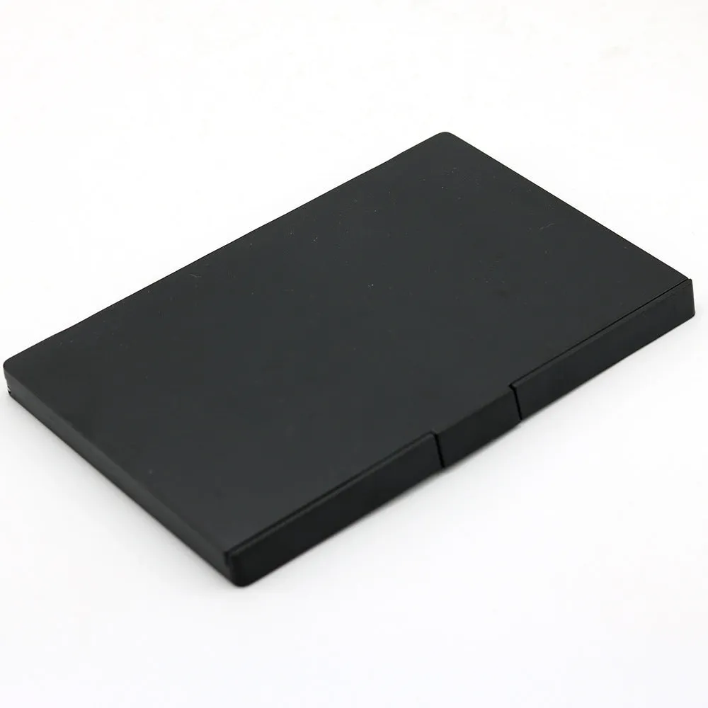 40 colours waterproof glitter eyeshadow palette in compact 50x100x10mm case with fashion minimalist trim design