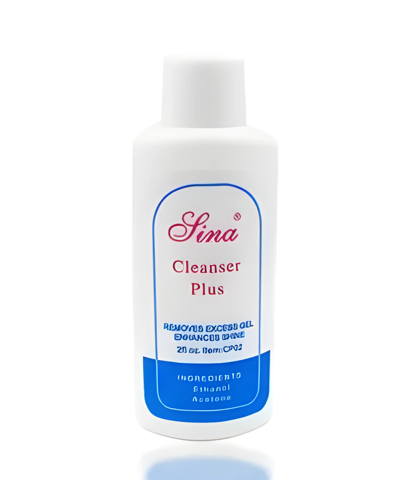 60ml bottle of gel polish cleanser for removing UV cured nail residue and enhancing shine