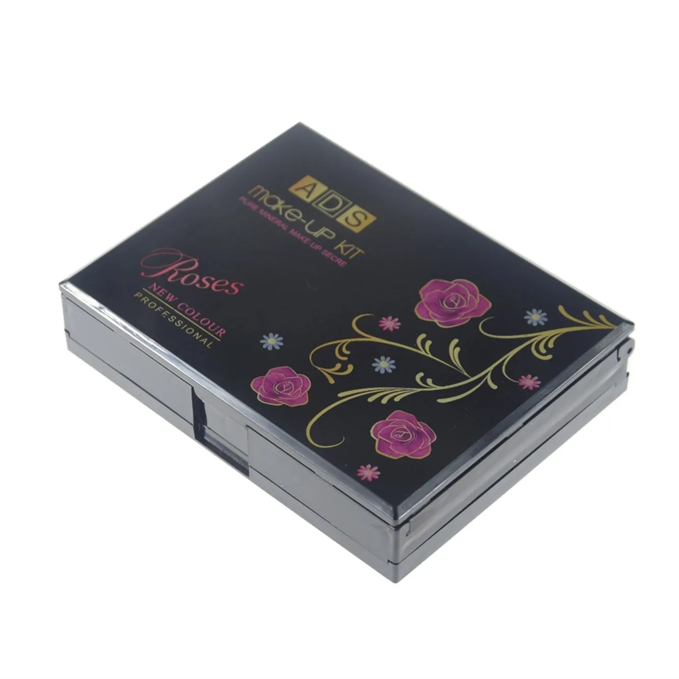 Edith 33 colour eye shadow makeup suit palette with coordinated eyeshadow shades in compact casing