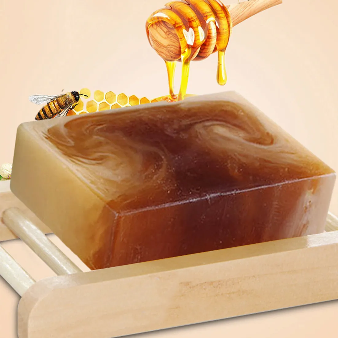 Milk Honey Hand Soap 100g handmade cleansing bar with milk and honey ingredients