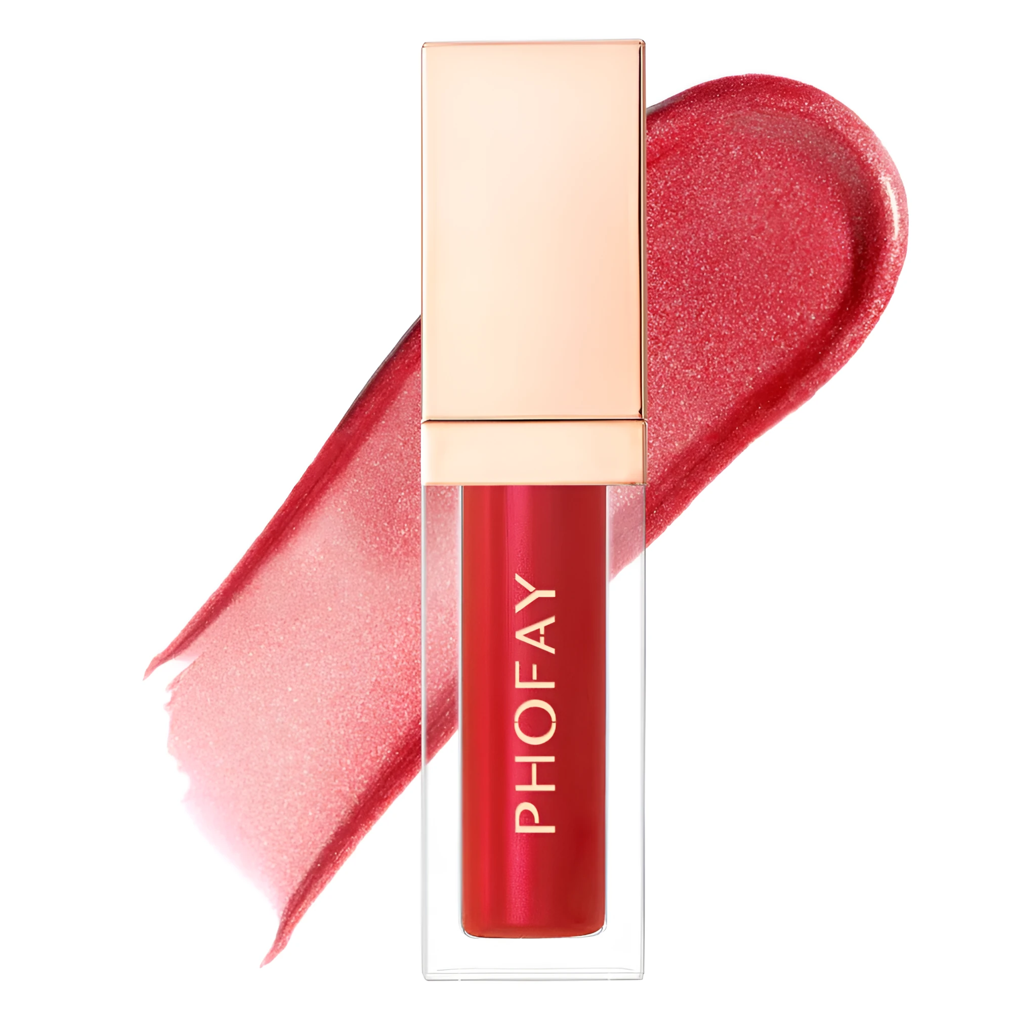 PHOFAY ultra-glossy lip gloss 6ml tube with high-shine finish