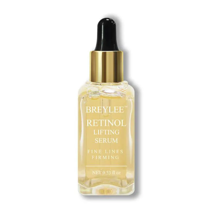 15ml hyaluronic acid face serum in a dropper bottle, blue, red and rose essence colour options