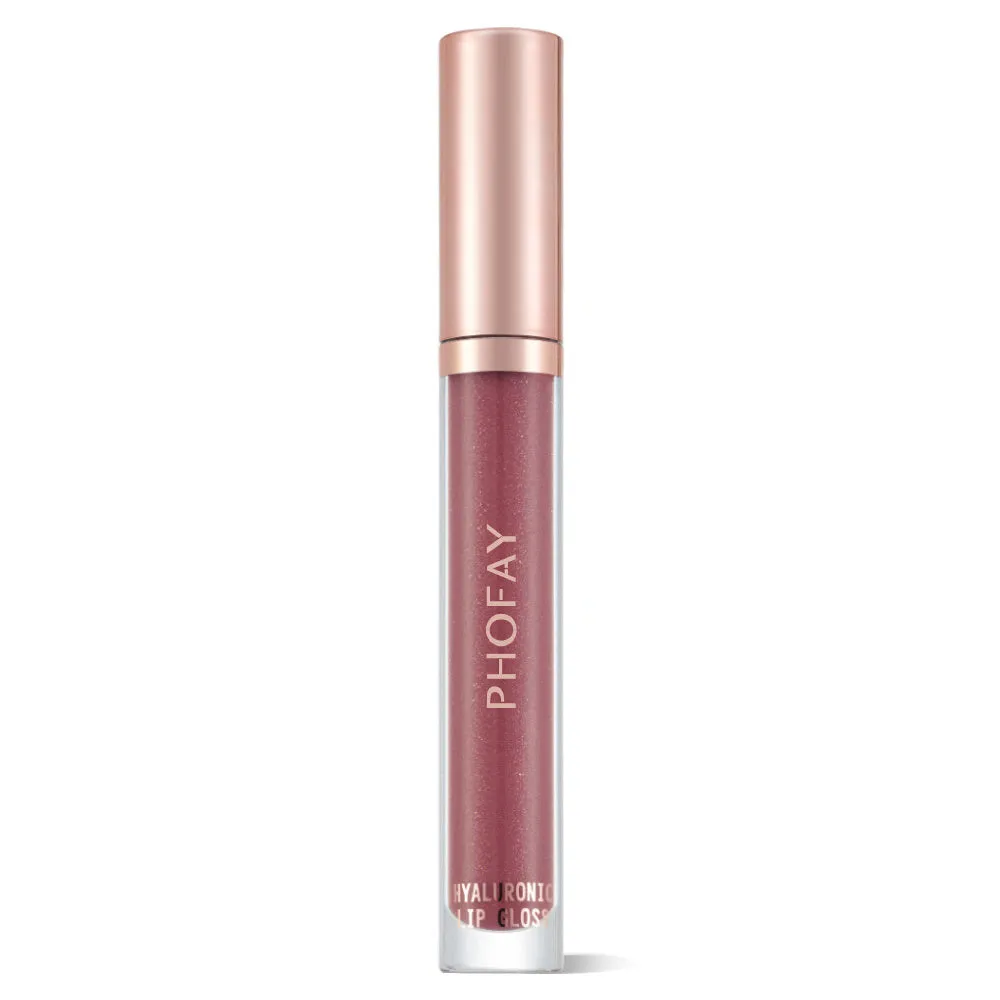 PHOFAY Hyaluronic Lip Gloss 4ml in colour 01, long-lasting moisturising lip gloss with glossy finish