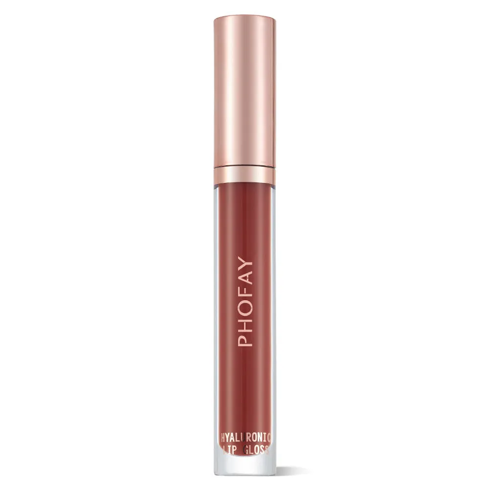 PHOFAY Hyaluronic Lip Gloss 4ml in colour 01, long-lasting moisturising lip gloss with glossy finish
