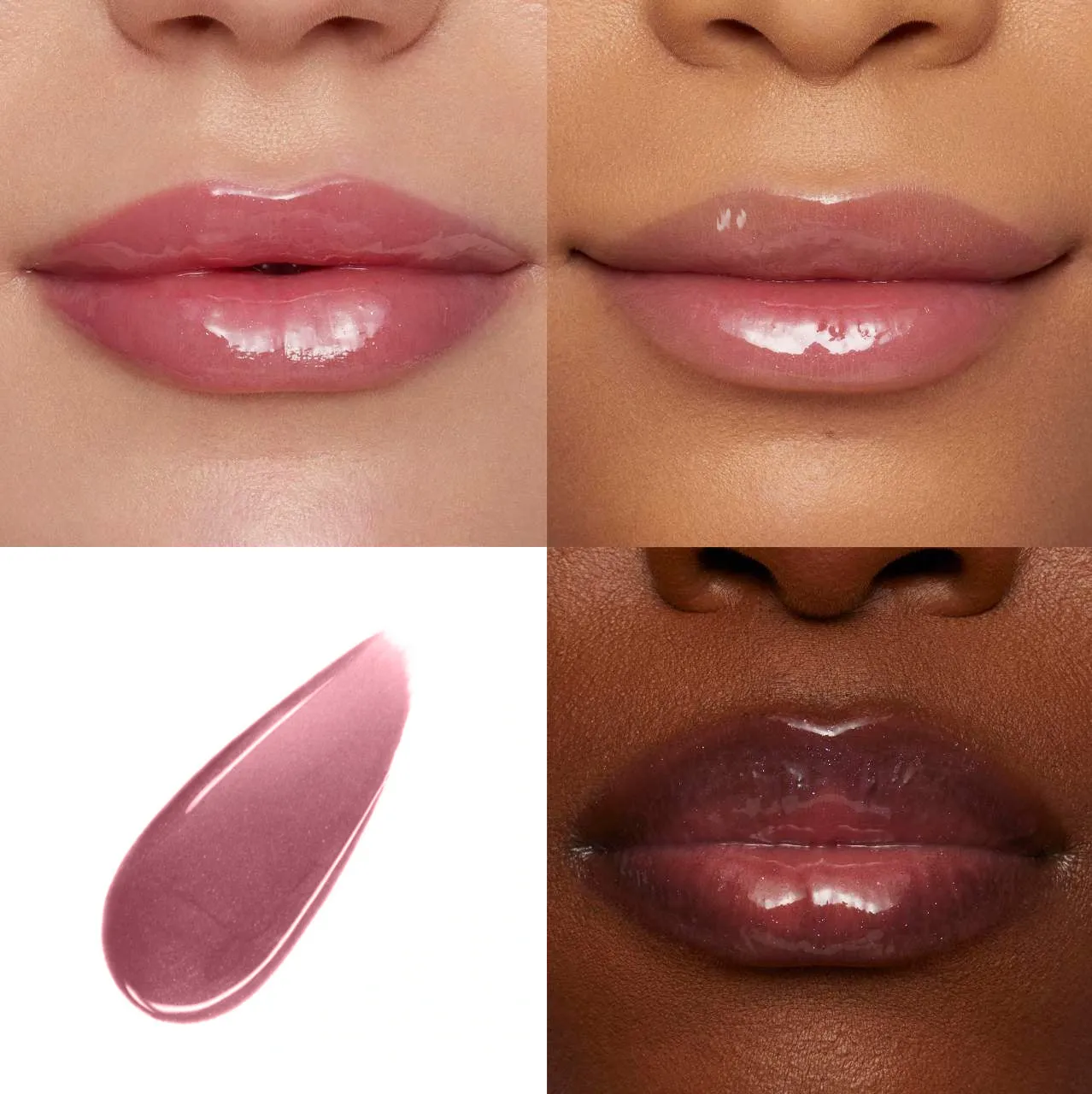 PHOFAY Hyaluronic Lip Gloss 4ml in colour 01, long-lasting moisturising lip gloss with glossy finish