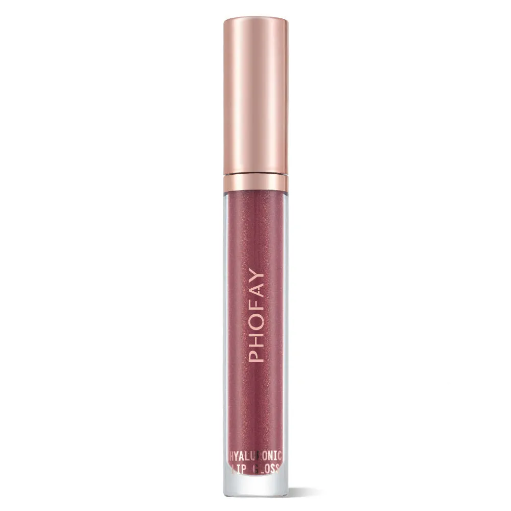 PHOFAY Hyaluronic Lip Gloss 4ml in colour 01, long-lasting moisturising lip gloss with glossy finish