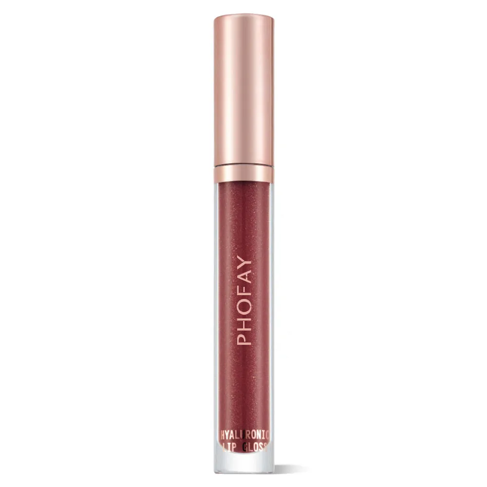 PHOFAY Hyaluronic Lip Gloss 4ml in colour 01, long-lasting moisturising lip gloss with glossy finish