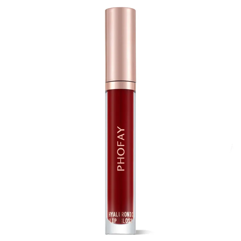 PHOFAY Hyaluronic Lip Gloss 4ml in colour 01, long-lasting moisturising lip gloss with glossy finish
