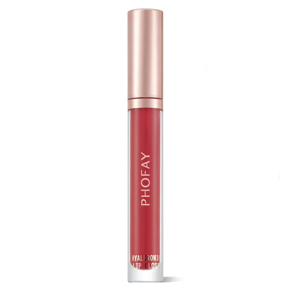 PHOFAY Hyaluronic Lip Gloss 4ml in colour 01, long-lasting moisturising lip gloss with glossy finish