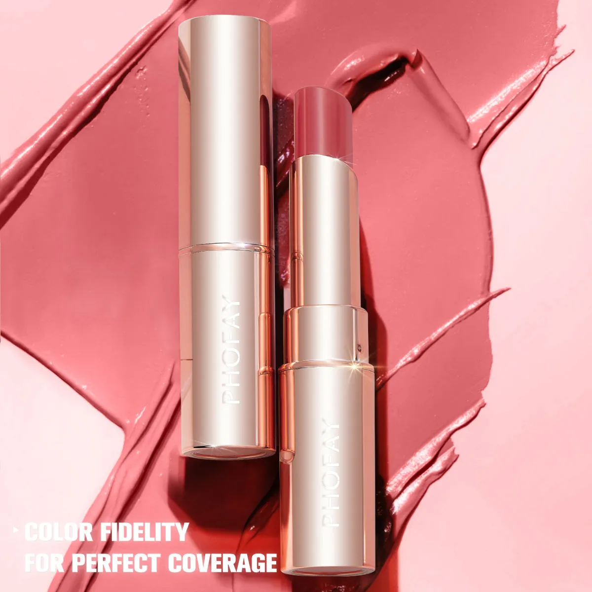 PHOFAY Moisturizing Lipstick 3.5g in a colour option, with hydrating long-wearing formula for daily lip makeup.