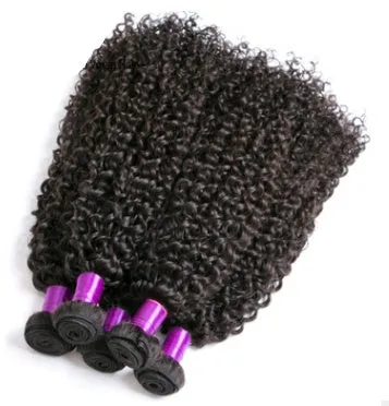 Brazilian virgin human hair kinky curly wig with real hair curtain in natural black colour