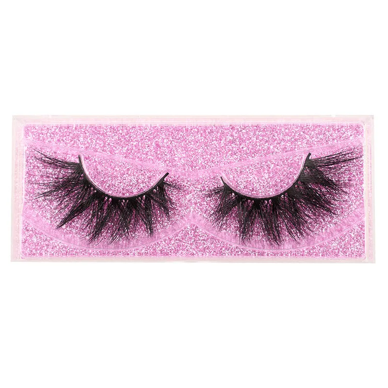 Imitation false eyelashes made from mink fur for thick lashes, available in 22 styles including 10Style to 22Style