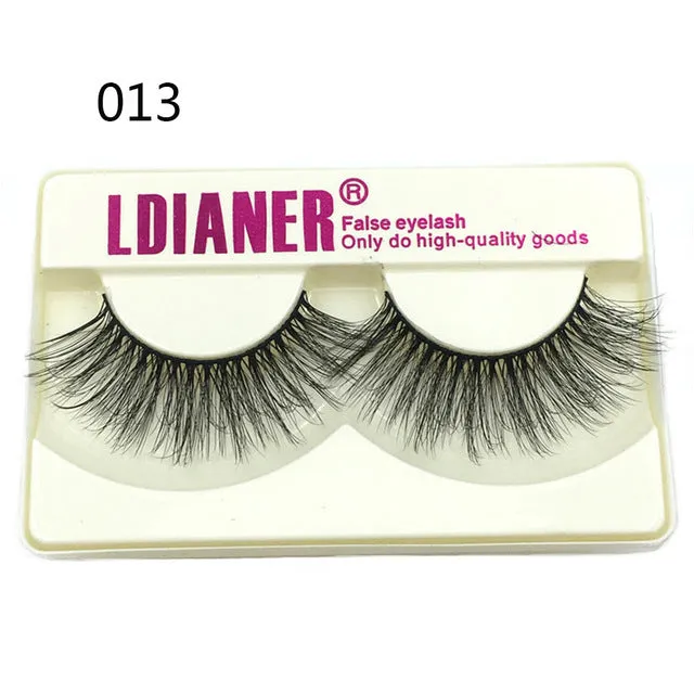 25mm wispy mink eyelashes with 5D handmade black hair and plastic cotton stalk