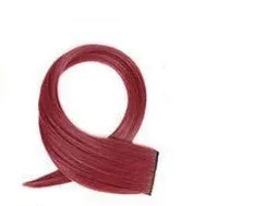 Gradient female long curly hair wig patch in mixed silk material 60cm length with 16 colour options