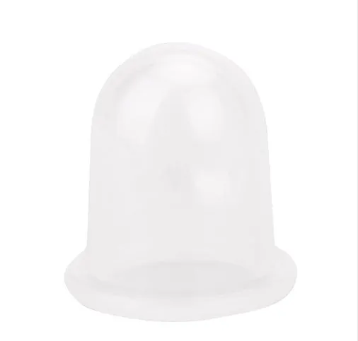Transparent silicone cupping cup 55mm for vacuum suction meridian therapy