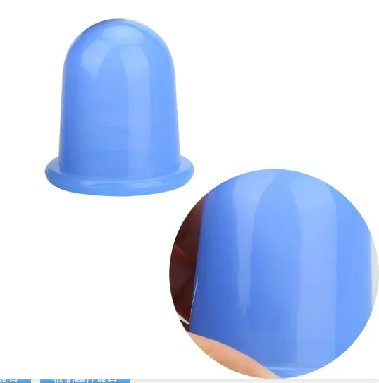 Transparent silicone cupping cup 55mm for vacuum suction meridian therapy