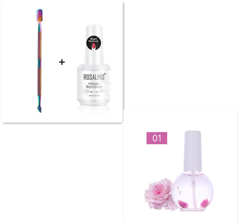 15ml nail polish remover with sticky texture nail armour gel dissolver in small container