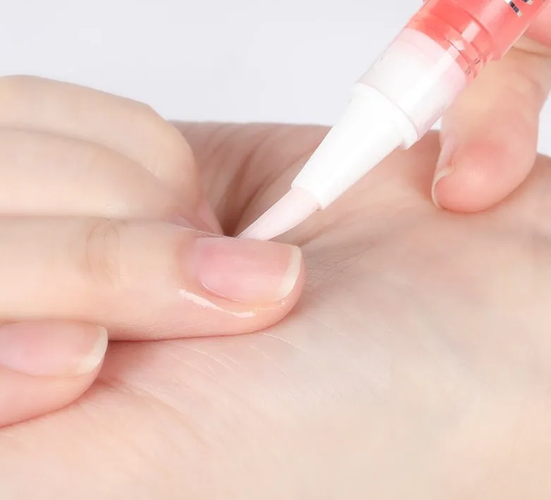 15ml nail polish remover with sticky texture nail armour gel dissolver in small container