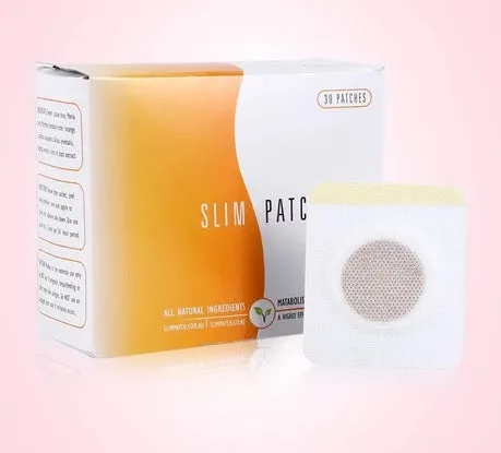 Box of 30 navel slimming patches with traditional Chinese medicine ingredients