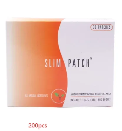 Box of 30 navel slimming patches with traditional Chinese medicine ingredients