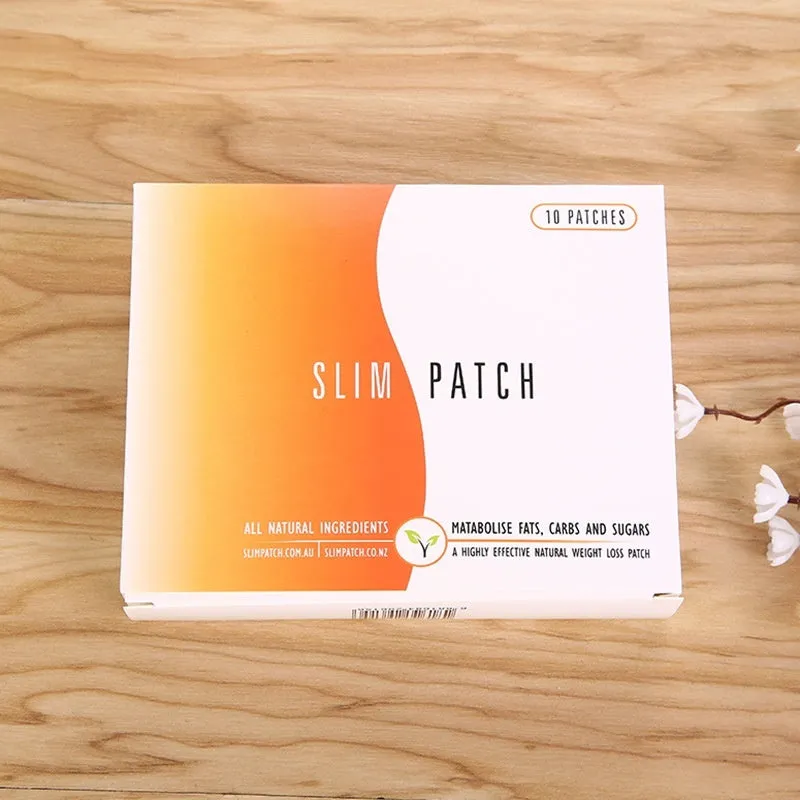 Box of 30 navel slimming patches with traditional Chinese medicine ingredients