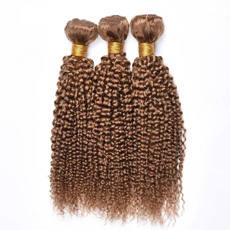Kinky curly wave human hair wig medium length 10 to 24 inches mechanically processed