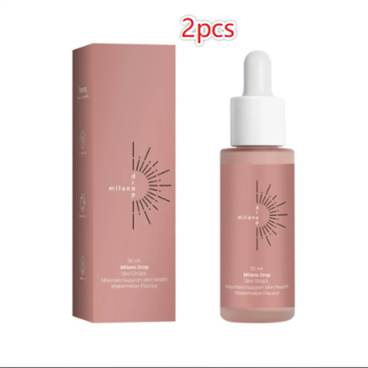 Tanning face serum in 50ml bottle for face and body dark bronzer with fine line repair