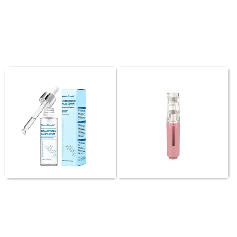 Hyaluronic acid face serum anti-aging shrink pore whitening moisturising dry skin care 15ml bottle