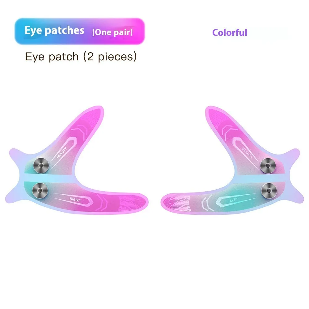 V line face slimming massager with remote control and gel patches for eye and face wrinkle removal brightening physiotherapy