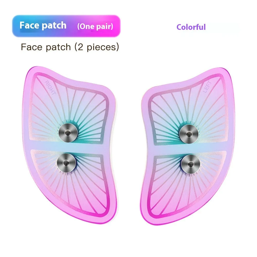 V line face slimming massager with remote control and gel patches for eye and face wrinkle removal brightening physiotherapy