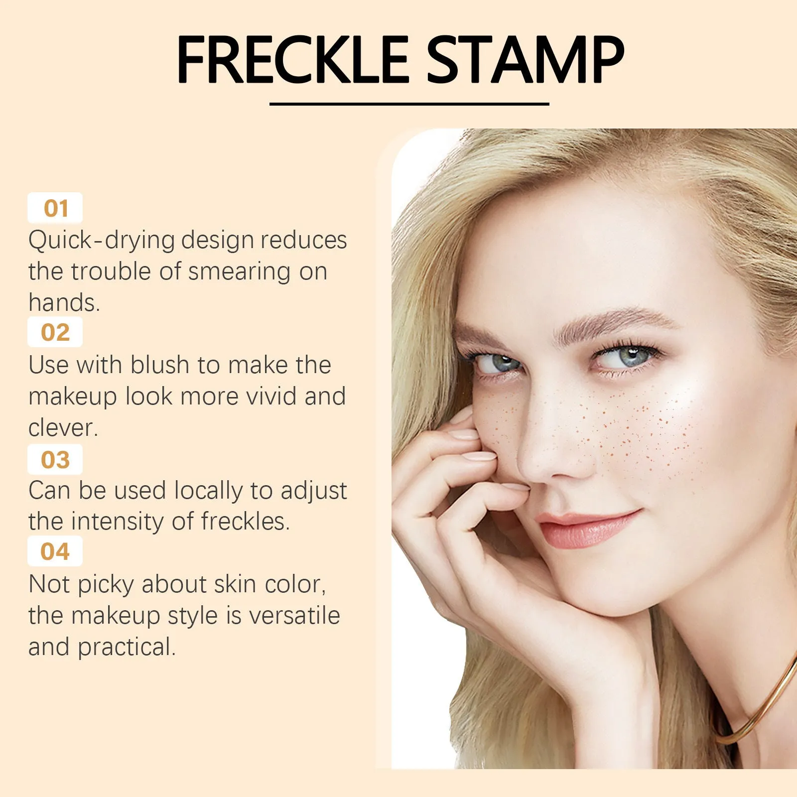 Color Creative Makeup Facial Fleck Removal Pen 15g in three shades Brown Dark Brown Light Brown