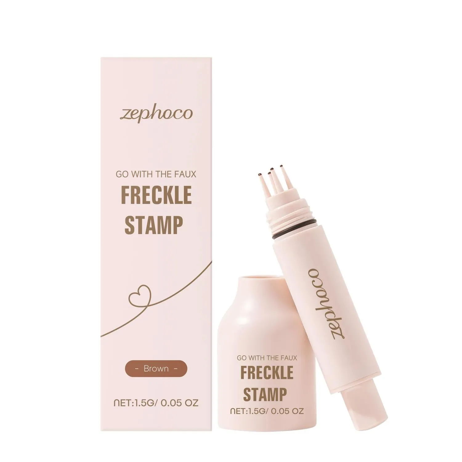 Color Creative Makeup Facial Fleck Removal Pen 15g in three shades Brown Dark Brown Light Brown