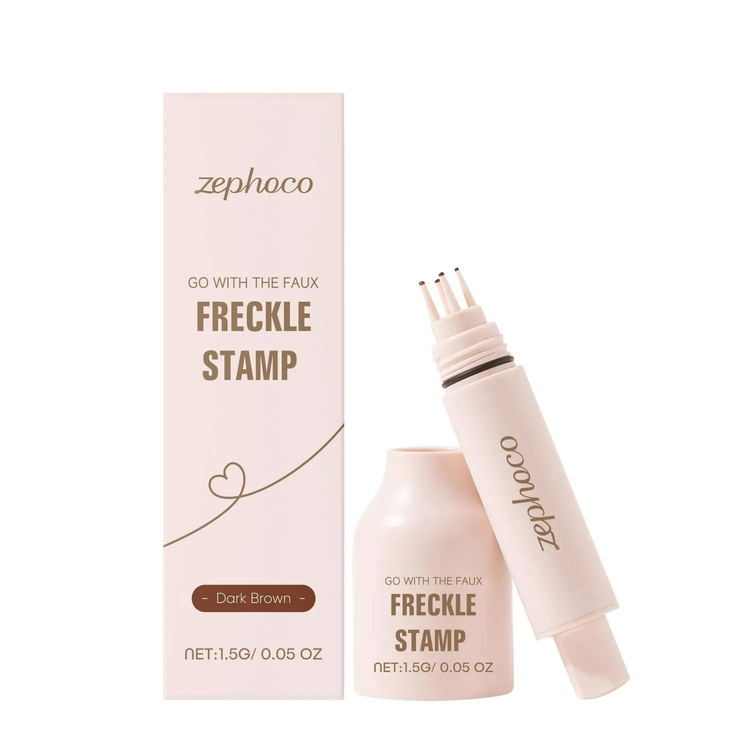 Color Creative Makeup Facial Fleck Removal Pen 15g in three shades Brown Dark Brown Light Brown