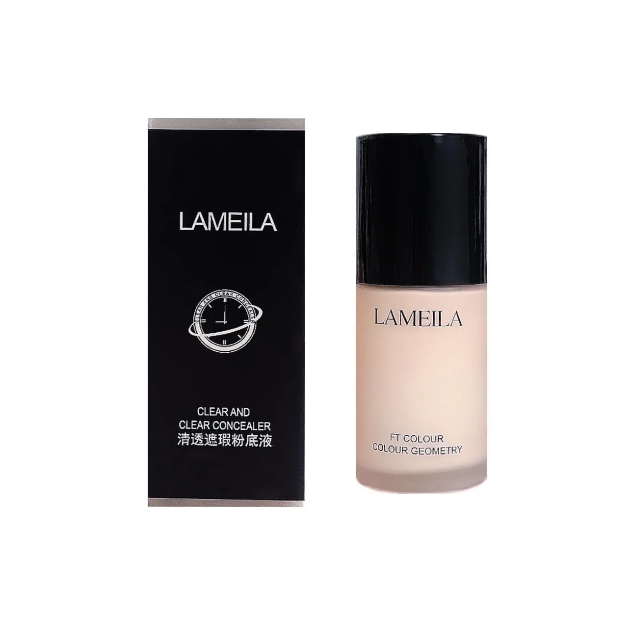 Moisturising concealer nude makeup liquid foundation concealer in standard cream format with four colour options