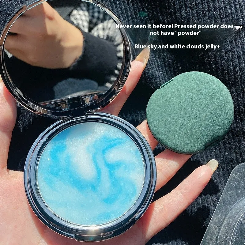 New Transparent Lava Oil Control Powder in Lava powder frozen English version packaging