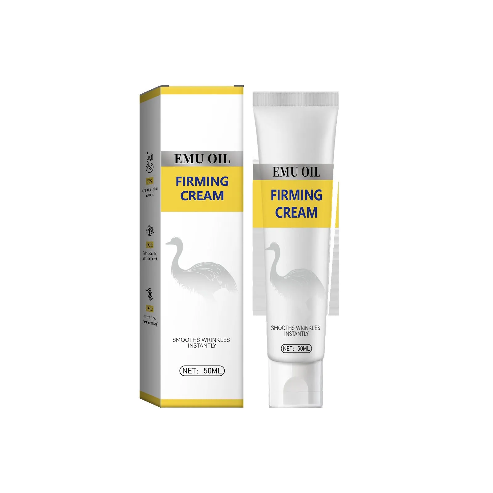 Standard neck cream 50ml tube moisturiser for fading wrinkles and lifting skin
