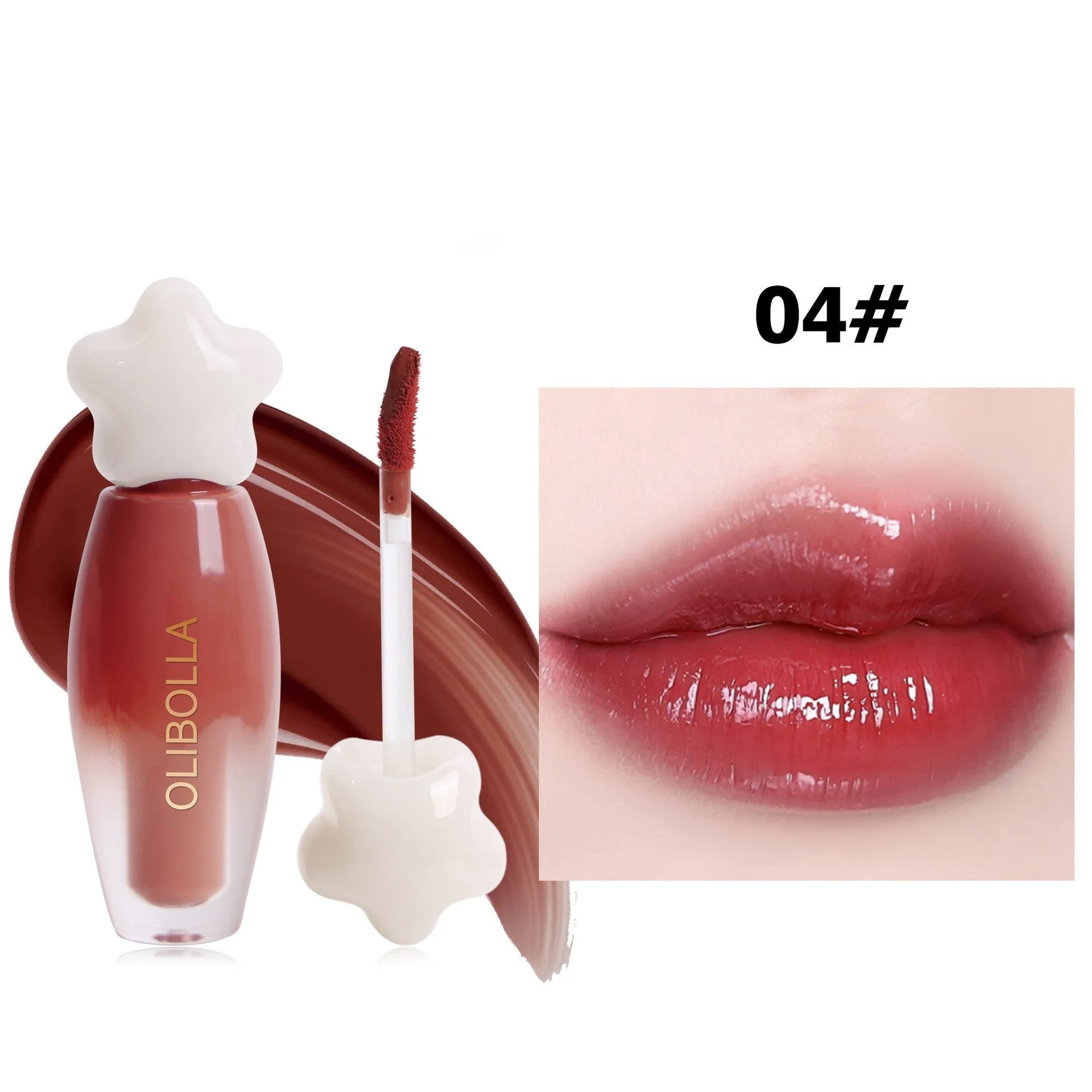 Moisturizing Light Mirror Lip Lacquer in one of six shades, 5ml tube with gloss finish