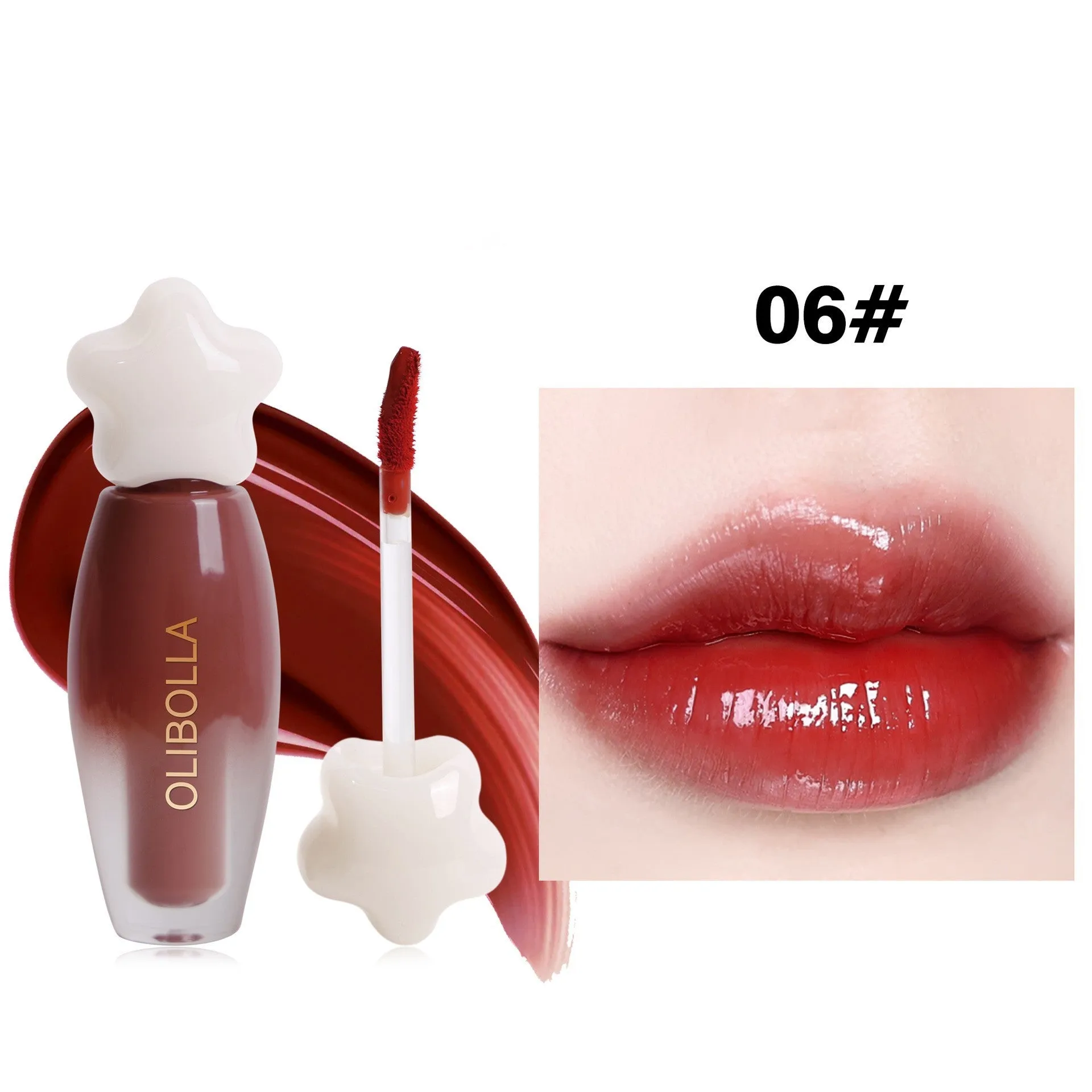 Moisturizing Light Mirror Lip Lacquer in one of six shades, 5ml tube with gloss finish
