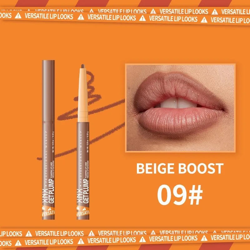 12-colour rotation lip liner set with colour-resistant formula, 3.5g each shade