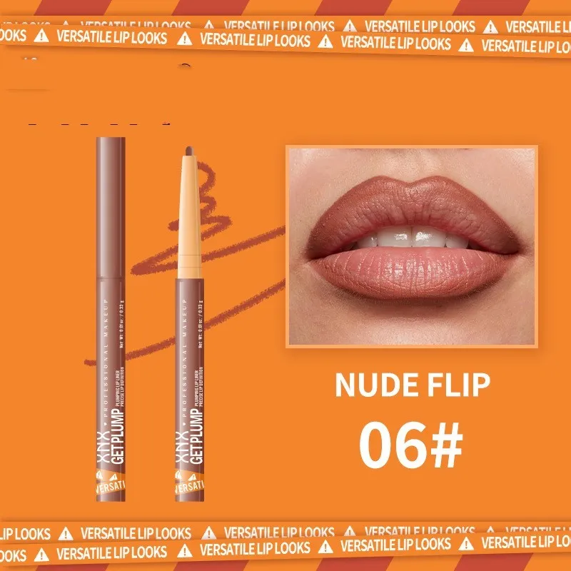 12-colour rotation lip liner set with colour-resistant formula, 3.5g each shade