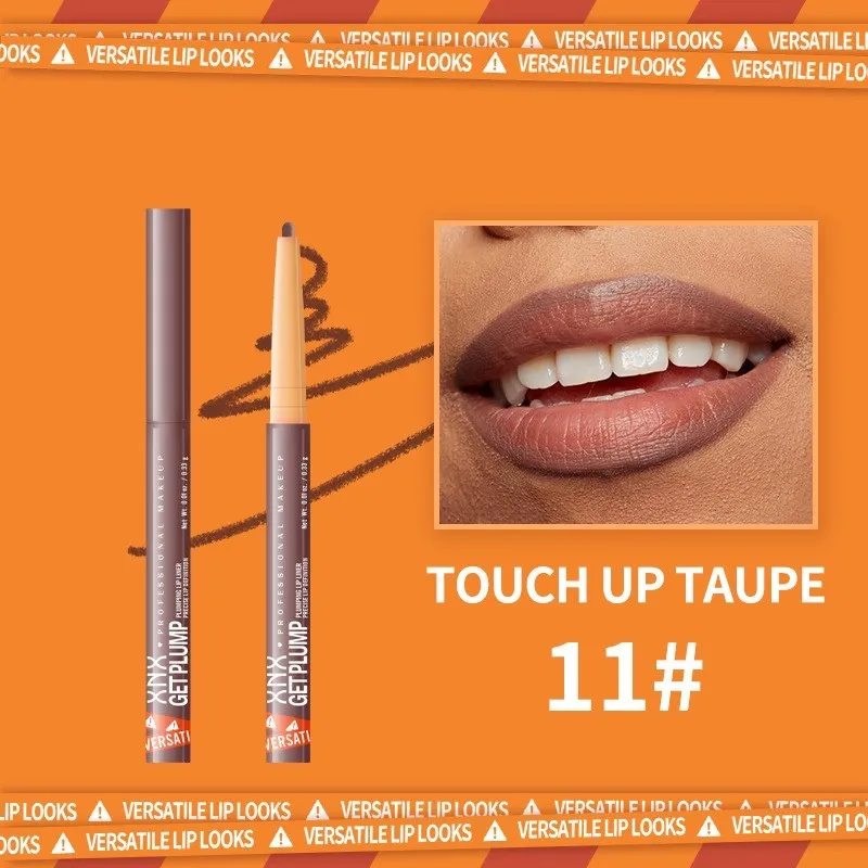12-colour rotation lip liner set with colour-resistant formula, 3.5g each shade