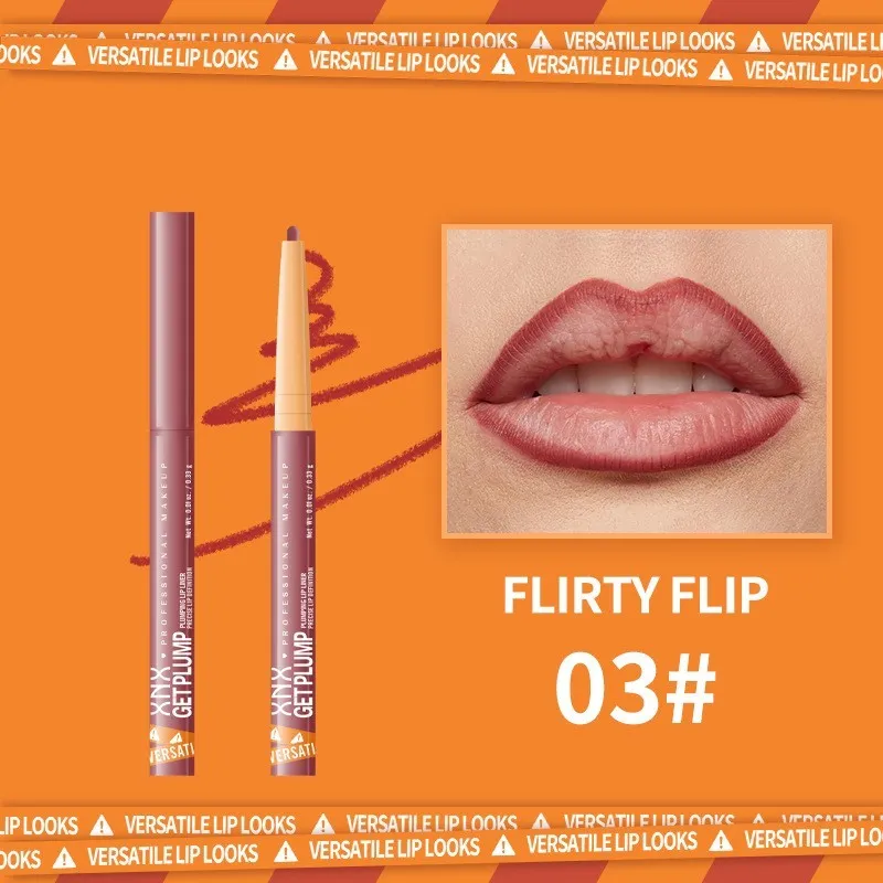12-colour rotation lip liner set with colour-resistant formula, 3.5g each shade