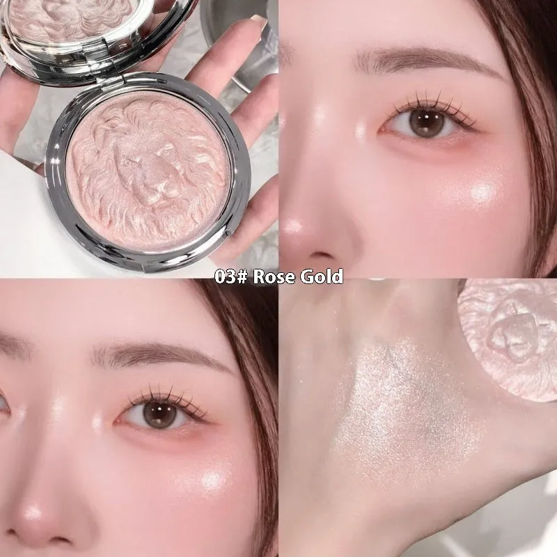 Women's Highlight Makeup Cream 14g in three shades: Moonlight White, Champagne Gold, Rose Gold