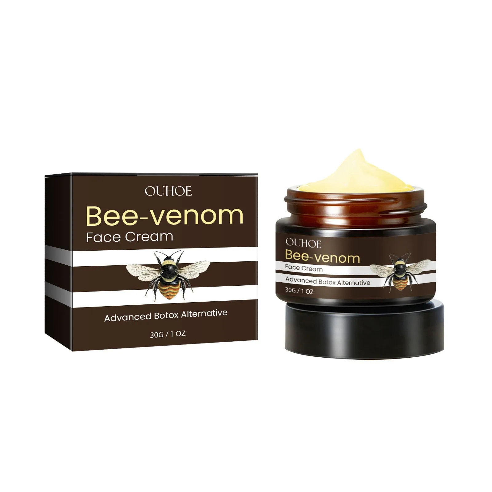 OUHOE Bee Firming Cream 30g hydrating nourishing face cream pot