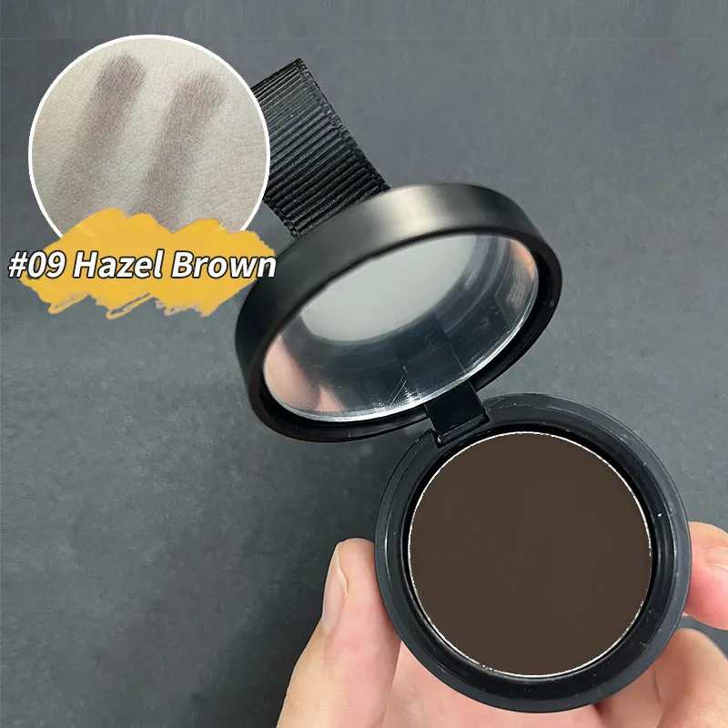 Hairline powder container for shadow repair with universal skin type application