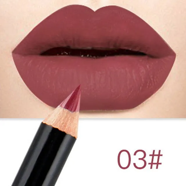 8ml matte lip gloss with 21 colour options, long-lasting waterproof finish in a tube