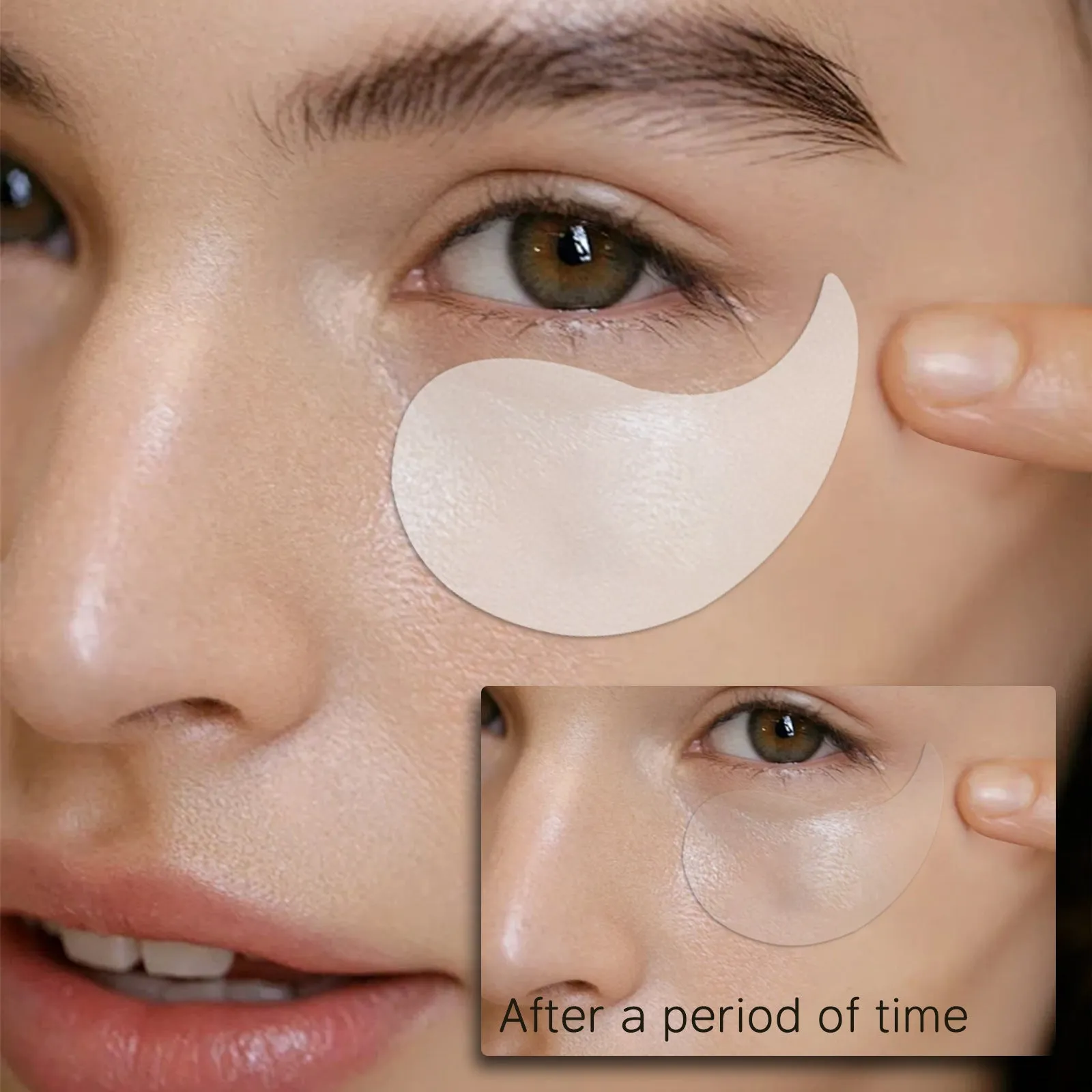 Collagen eye stickers boxed 8 bags no logo under eye patches beauty tool