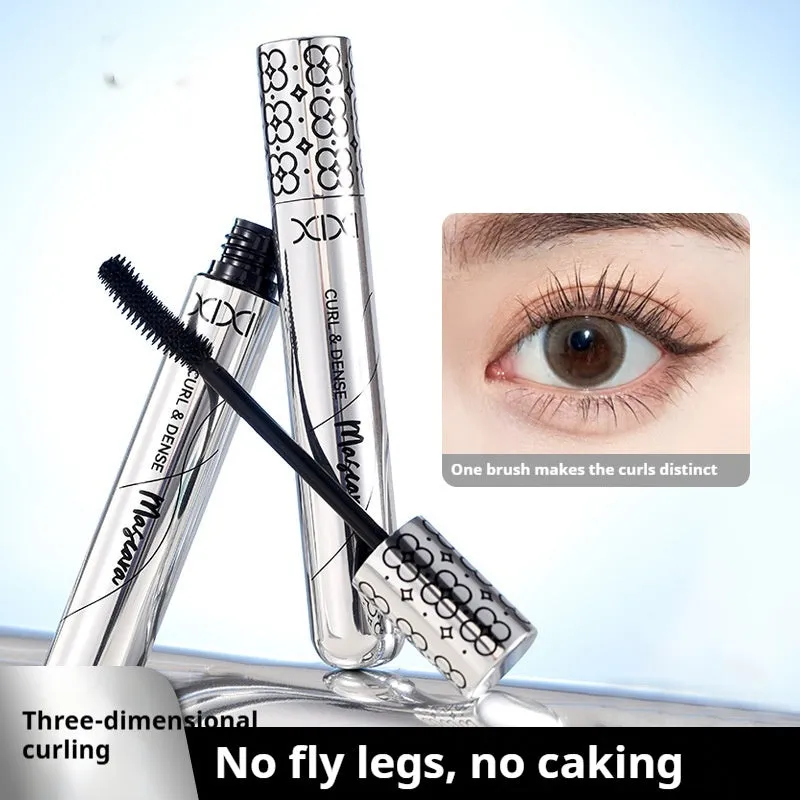 Black natural long curling mascara tube for daily lash definition