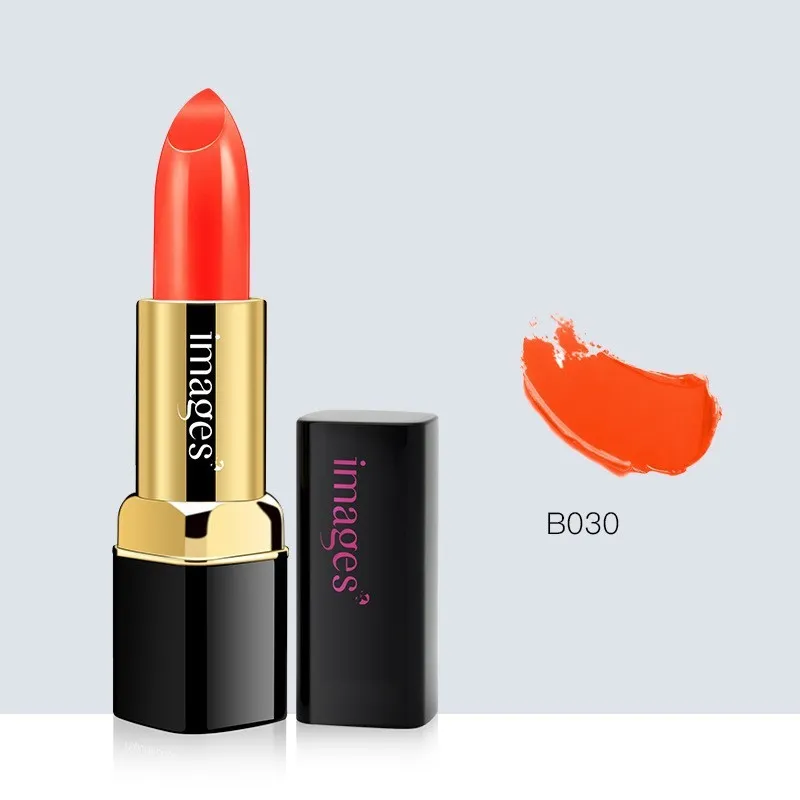 Moisturising lipstick in classic red shade 3.8g carnauba wax beeswax vitamin E